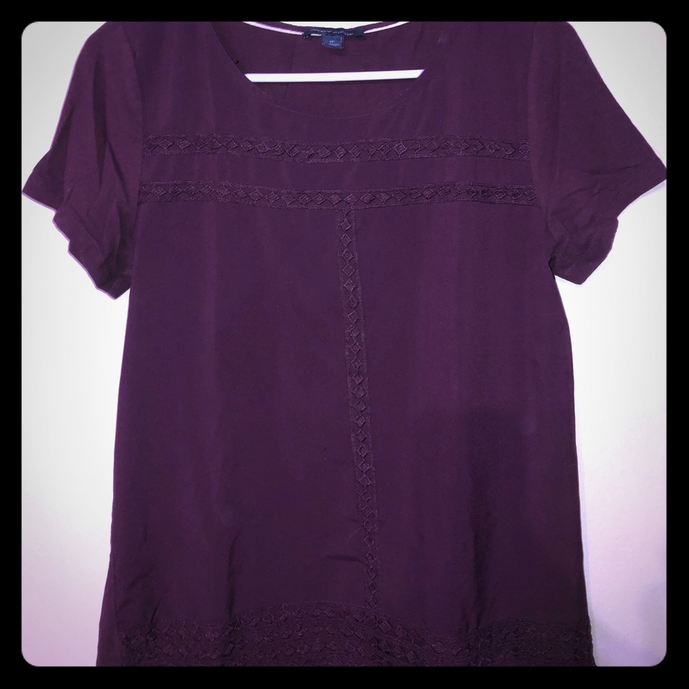 Purple blouse